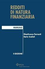 Libro Redditi di natura finanziaria Gianfranco Ferranti , Ilario Scafati