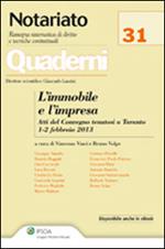L'immobile e l'impresa. Atti del Convegno (Taranto, 1-2 febbraio 2013)