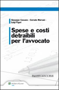 Spese e costi detraibili per l'avvocato - copertina