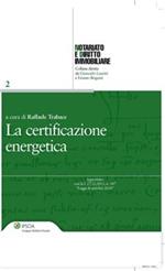 La certificazione energetica