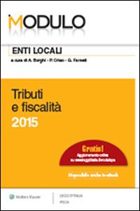 Modulo enti locali 2015. Tributi e fiscalità - copertina