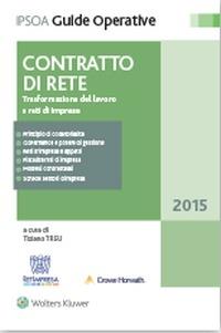 Contratto di rete. Trasformazione del lavoro e reti di imprese - copertina