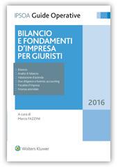 Bilancio e fondamenti d'impresa per giuristi - copertina