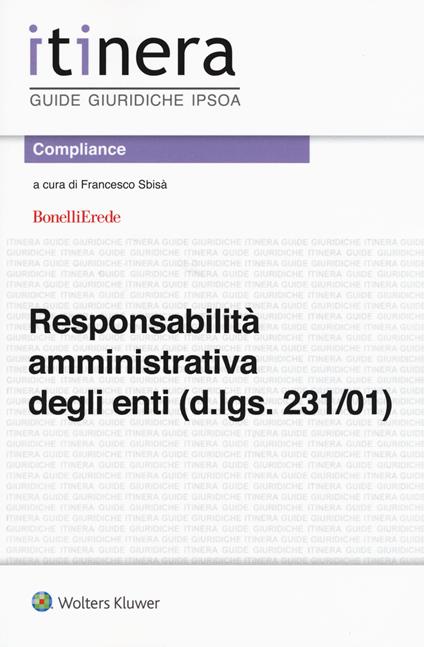 La responsabilità amministrativa degli enti (d.lgs. 231/01) - copertina