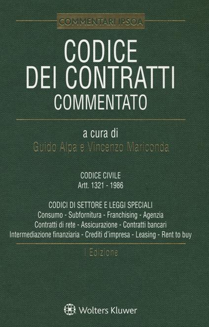 Codice dei contratti commentato. Con Contenuto digitale per download e accesso online - copertina