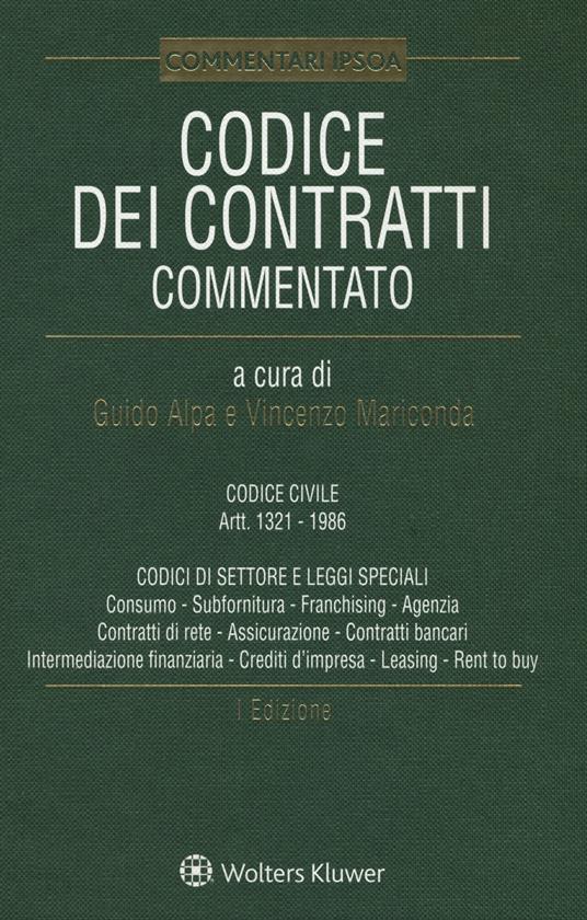 Codice dei contratti commentato. Con Contenuto digitale per download e accesso online - copertina