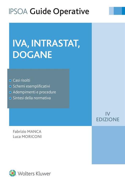 IVA, intrastat, dogane - Domenico Manca,Luca Moriconi - ebook