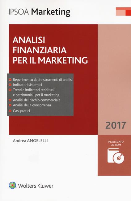 Analisi finanziaria per il marketing. Con CD-ROM. Con Contenuto digitale per download e accesso online - Andrea Angelelli - copertina