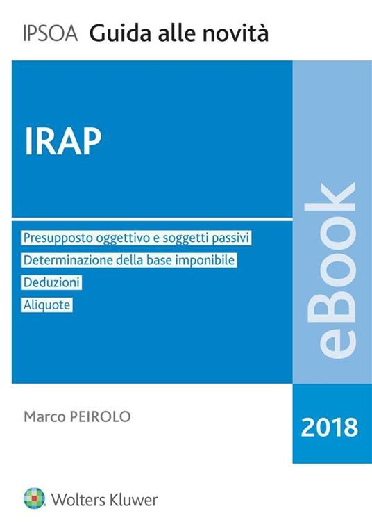 IRAP - Marco Peirolo - ebook
