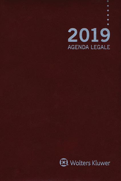 Agenda legale 2019 - copertina