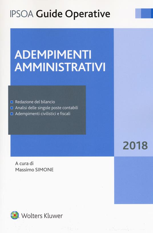 Adempimenti amministrativi. Con Contenuto digitale per accesso online - copertina