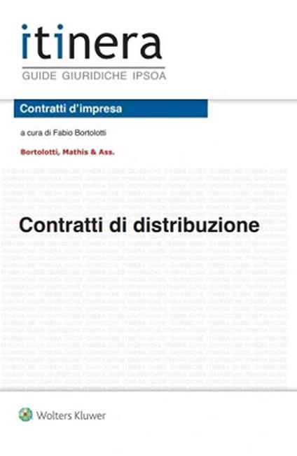 Contratti di distribuzione - copertina