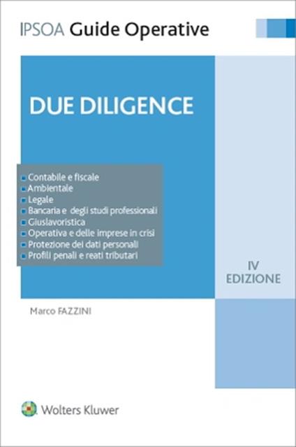 Due diligence - Marco Fazzini - copertina