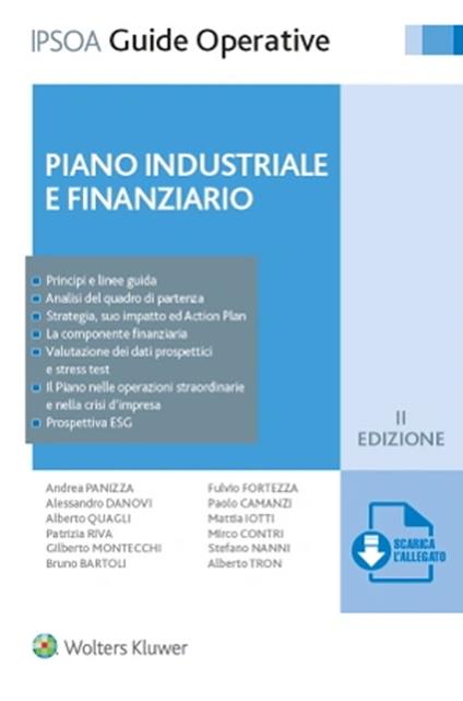 Piano industriale e finanziario. Con software AP-plan - Andrea Panizza - copertina