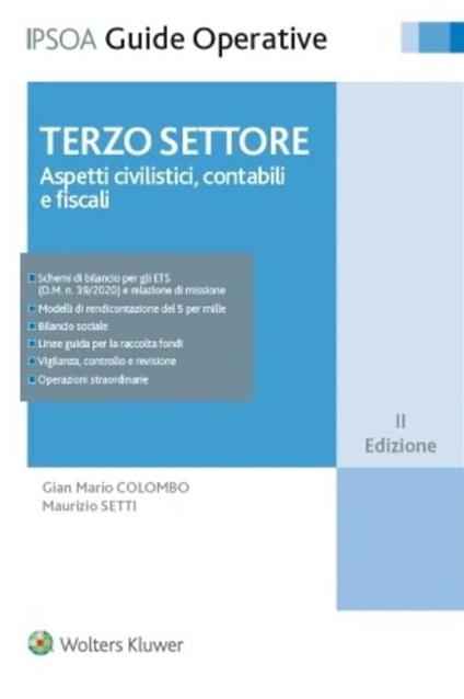 Terzo settore. Aspetti civilistici, contabili e fiscali - Gian Mario Colombo,Maurizio Setti - ebook