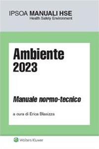 Ambiente 2023. Manuale normo-tecnico - copertina