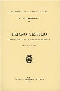 Tiziano Vecellio - copertina