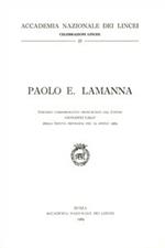 Paolo E. Lamanna