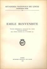 Emile Benveniste