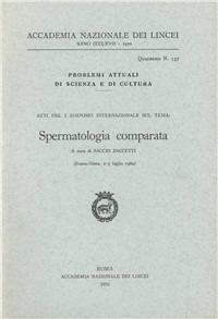 Spermatologia comparata - copertina