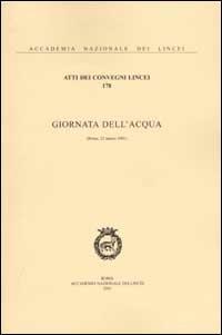 Giornata dell'acqua (Roma, 22 marzo 2001) - copertina