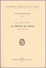 La siccità in Italia. Giornata mondiale dell'acqua (Roma, 21 marzo 2003)