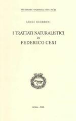 I trattati naturalistici di Federico Cesi