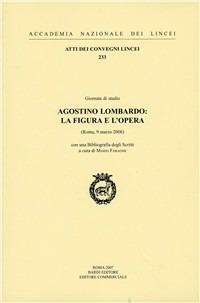 Agostino Lombardo: la figura e l'opera - copertina
