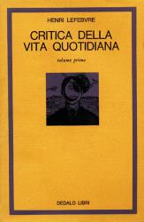 Critica della vita quotidiana. Vol. 1 - Henri Lefebvre - copertina