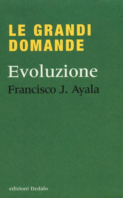 Evoluzione - Francisco J. Ayala - copertina