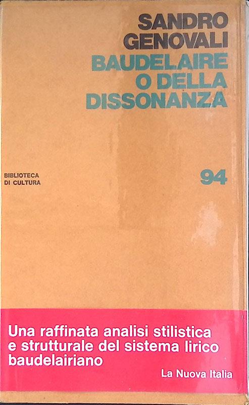 Baudelaire o della dissonanza