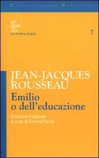 Emilio o dell'educazione - Jean-Jacques Rousseau - copertina