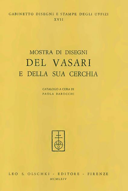 Mostra di disegni del Vasari e della sua cerchia - copertina