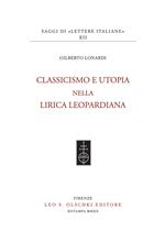 Classicismo e utopia nella lirica leopardiana