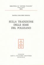 Sulla tradizione delle Rime del Poliziano