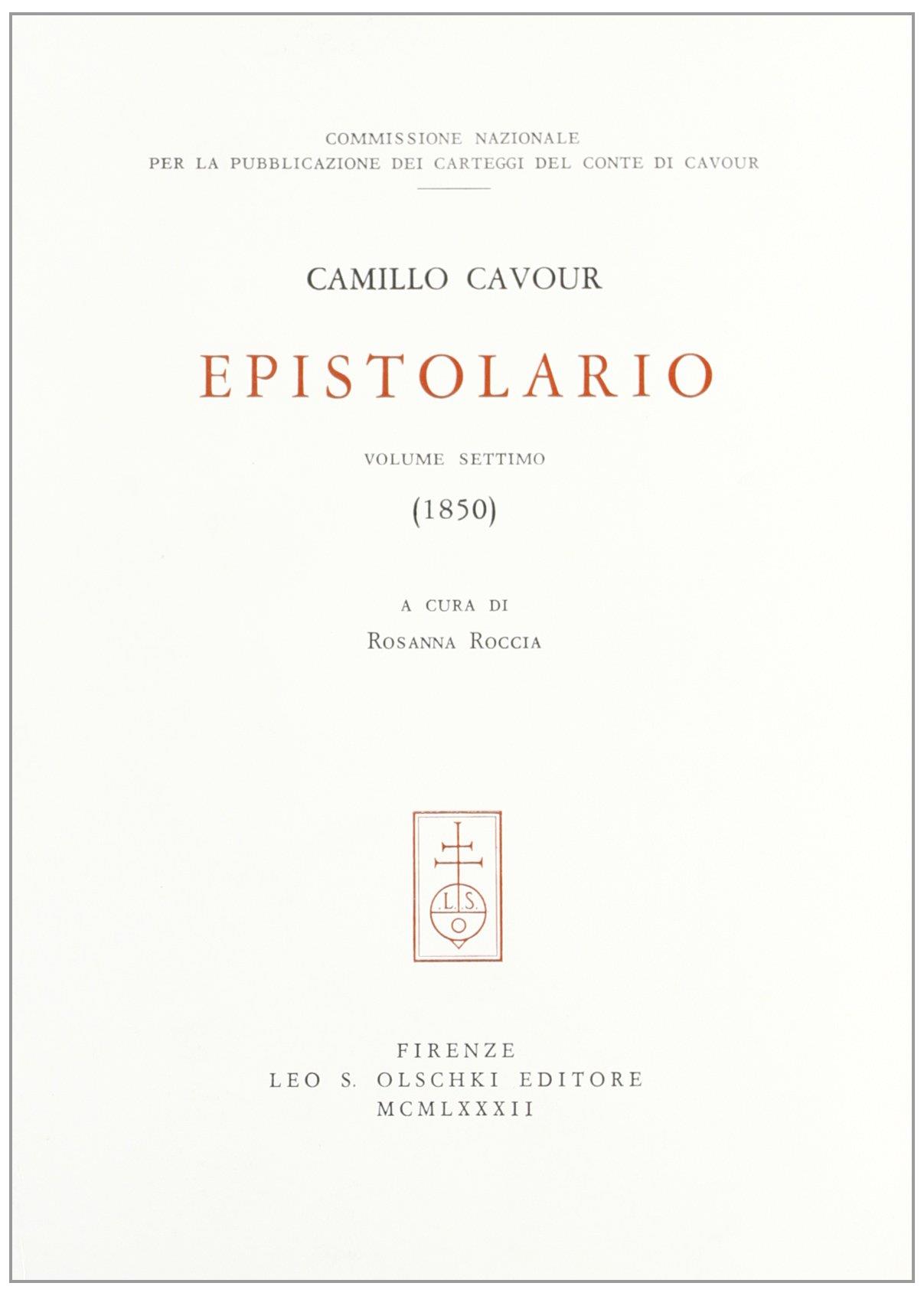 Epistolario. Vol. 7: 1850