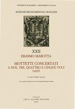 Mottetti concertati. A due, tre, quattro e cinque voci