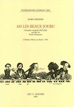 Ah, les beaux jours! Cronache musicali 1965-2002