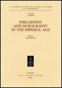 Philosophy and doxography in the Imperial Age - copertina