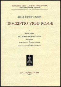 Descriptio urbis Romae - Leon Battista Alberti - copertina