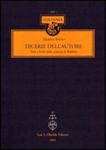 Dicerie dell'autore. Temi e forme della scrittura di Bufalino
