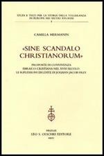 «Sine scandalo christianorum». Proposte di convivenza ebraico-cristiana nel XVIII secolo: le riflessioni erudite di Johann Jacob Frey