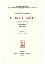 Epistolario. Vol. 19: Appendice A (1837-1843)