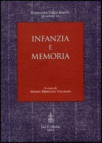 Infanzia e memoria - copertina