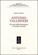 Antonio Vallisneri. Gli anni della formazione e le prime ricerche