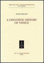 A linguistic history oh Venice