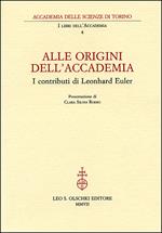 Alle origini dell'Accademia. I contributi di Leonhard Euler
