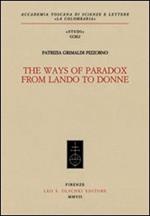 The Ways of Paradox from Lando to Donne