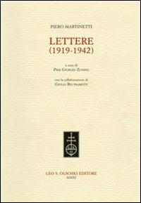 Lettere (1919-1942) - Piero Martinetti - copertina