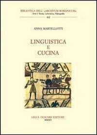Linguistica e cucina - Anna Martellotti - copertina